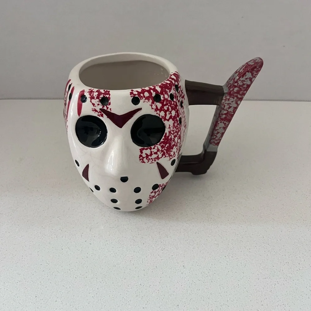Friday the 13th Jason‎ Voorhees Machete Mug Cup Halloween